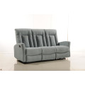 Echtes Leder Chaise Leder Sofa Elektrisch Verstellbares Sofa (779)